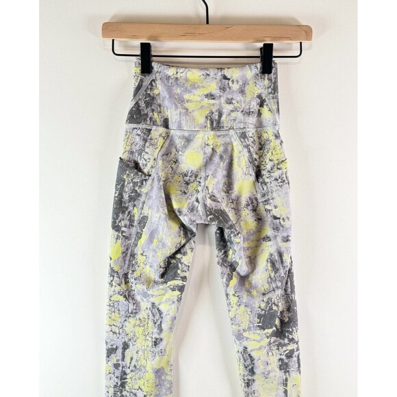 Lululemon Womens Leggings Gray Wunder Train Hi Rise Cinder Grain Smoked Size 2 - Picture 9 of 9